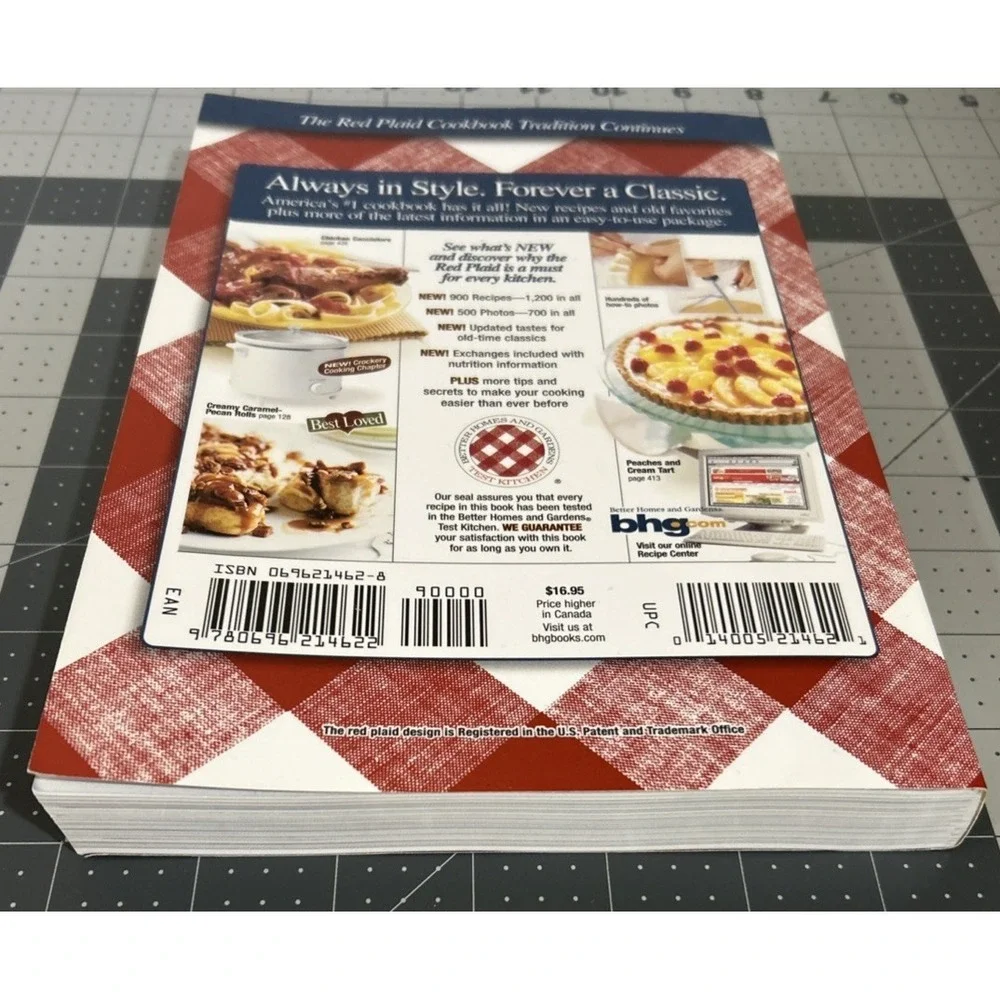 Better‎ Homes and Gardens New Cook Book PB 2002 12th Edition Recipes Baking Cook